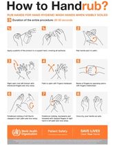 Handrub Infographic