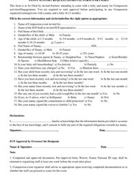 Pre-Approval Nanny - Partners