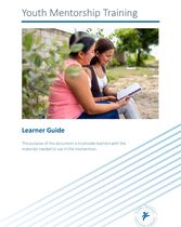 Youth Mentorship Learner Guide
