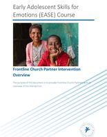 Intervention Early Adolescent Skills for Emotions (EASE) Course
