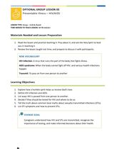 AFR 0-1 GR-optional 03 HIV-AIDS and STIs