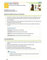 AFR0-1 GR08 Vaccines and Prevention of Infections.