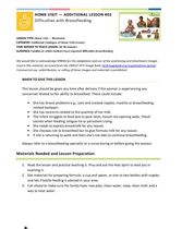 AFR 0-1 HV-AL02 Difficulties Breastfeeding